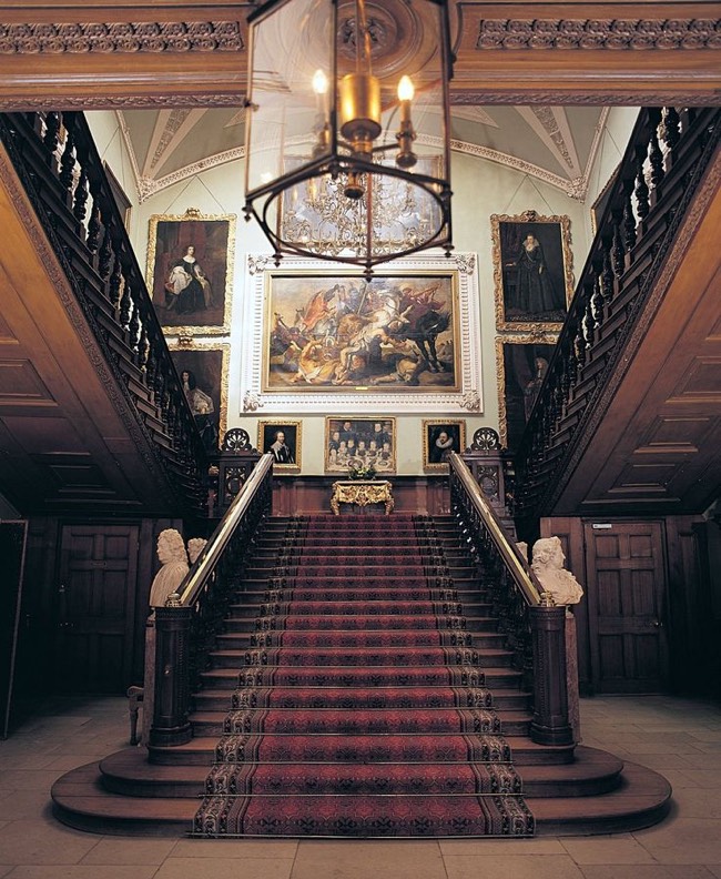 The Great Staircase at Landover Hall
